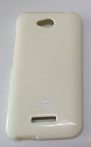 Силиконов гръб ТПУ MERCURY за HTC Desire 616 бял